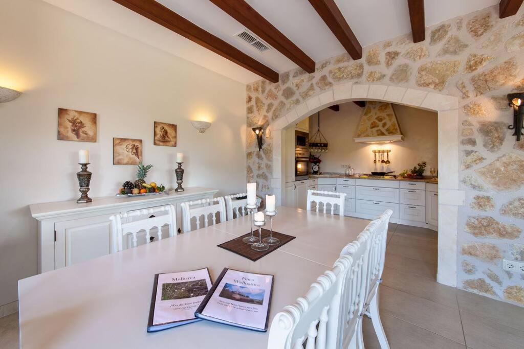 Finca Wellnatura Mit Sauna, Kamine, Badewanne ارتا المظهر الخارجي الصورة