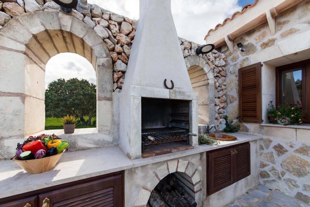 Finca Wellnatura Mit Sauna, Kamine, Badewanne ارتا المظهر الخارجي الصورة