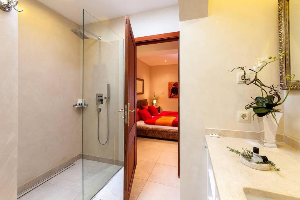 Finca Wellnatura Mit Sauna, Kamine, Badewanne ارتا المظهر الخارجي الصورة