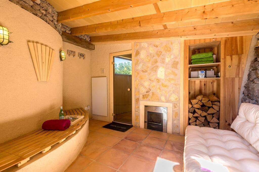 Finca Wellnatura Mit Sauna, Kamine, Badewanne ارتا المظهر الخارجي الصورة